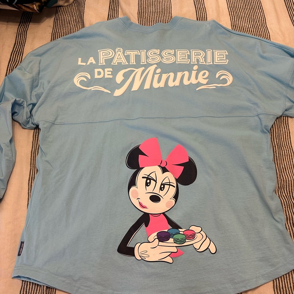 Disney EPCOT France Macaron Spirit Jersey with Minnie Mouse